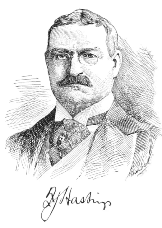 Portrait of Frank Seymour Hastings (1853–1924) – memorial page