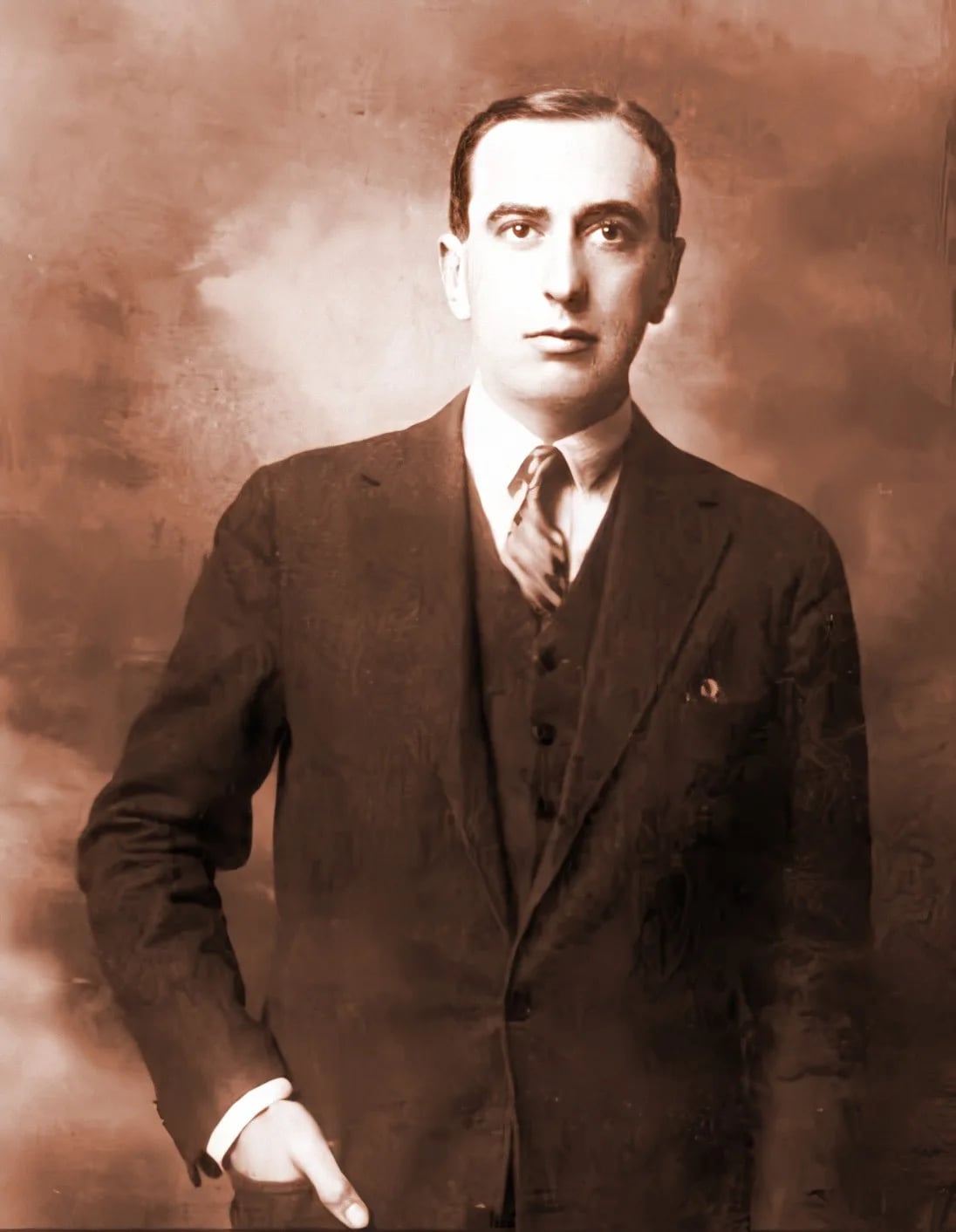 Porträt von Vicente Huidobro (1893–1948) – Gedenkseite