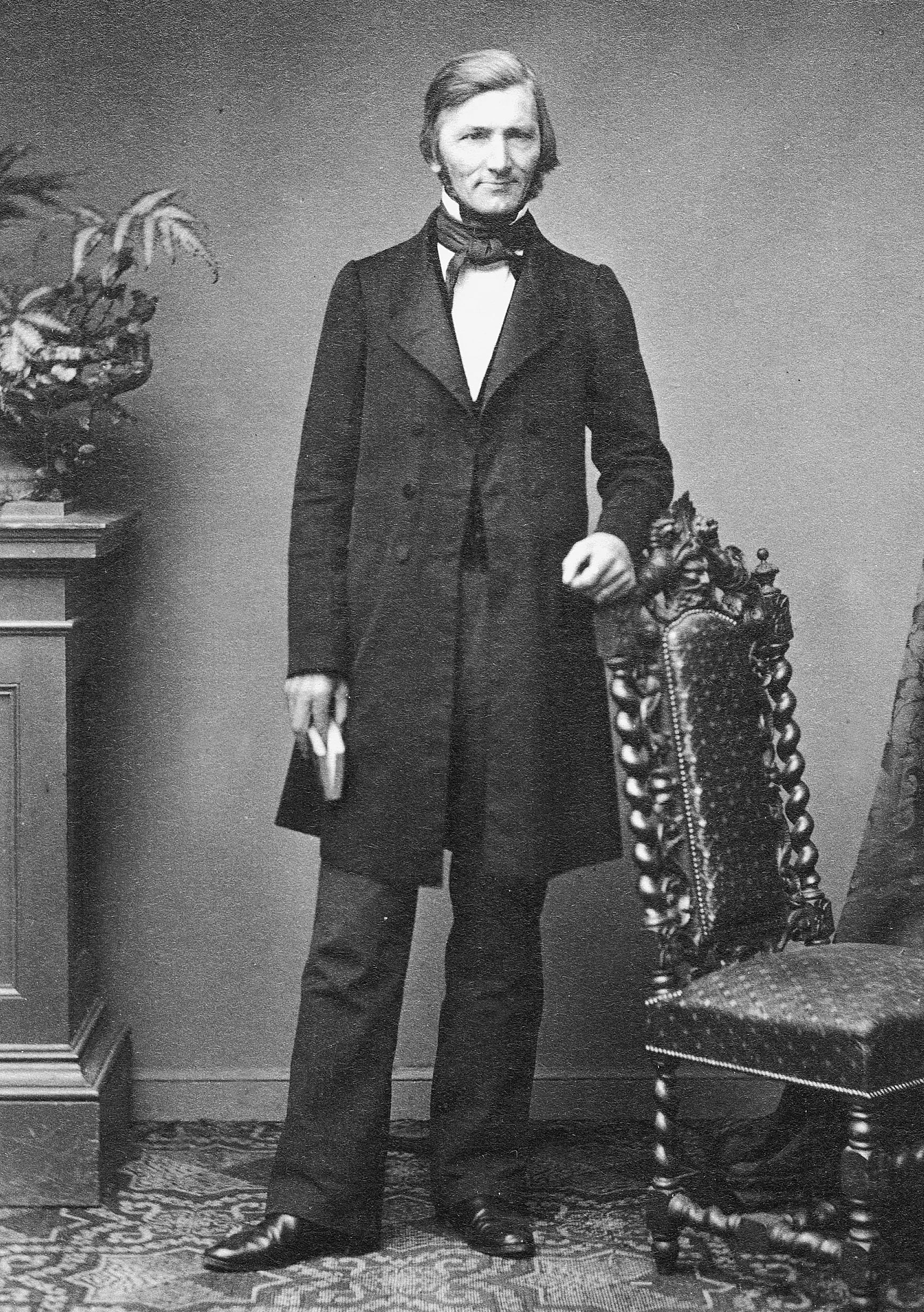Porträt von Oswald Heer (1809–1883) – Gedenkseite