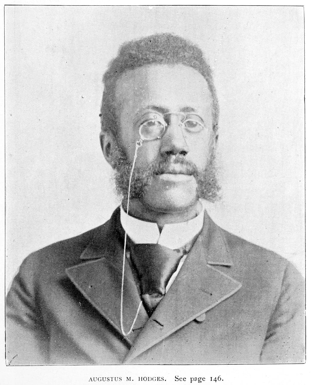 Porträt von Augustus M. Hodges (1854–1916) – Gedenkseite