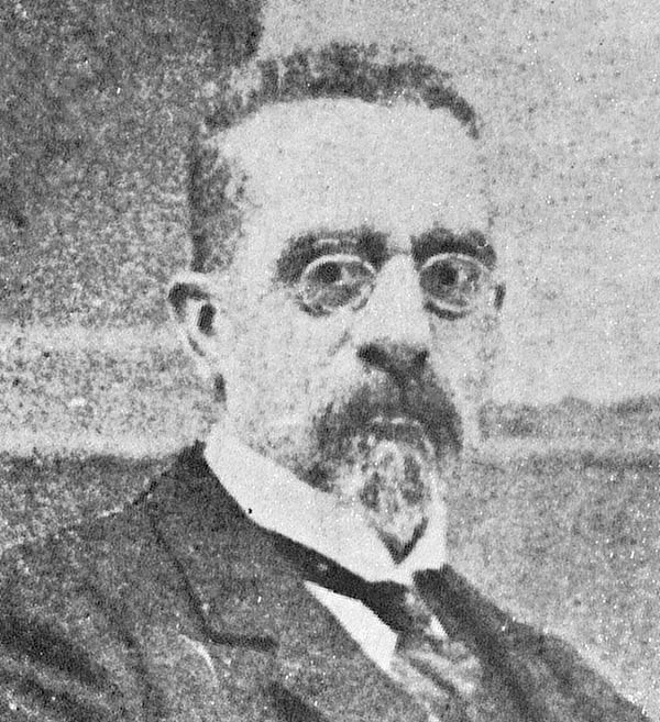 Porträt von Victorino Abente y Lago (1846–1935) – Gedenkseite