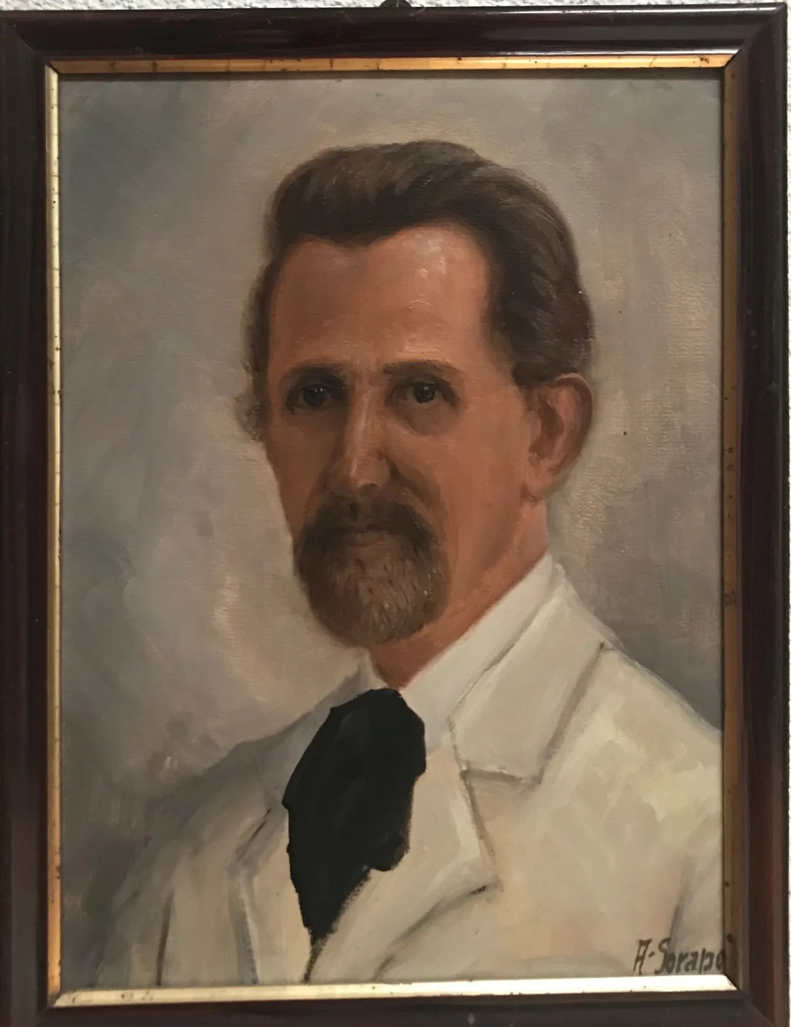 Portrait of Alfons Soraperra (1883–1949) – memorial page