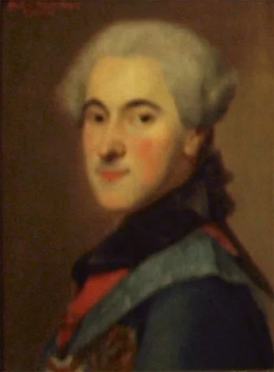Portrait of Michał Ksawery Sapieha (1735–1766) – memorial page
