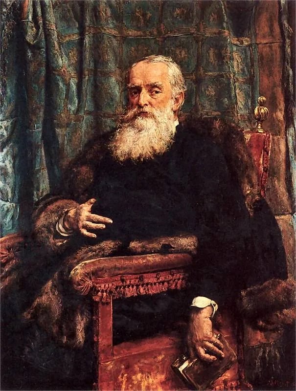 Portrait of Henryk Krajewski (1824–1897) – memorial page