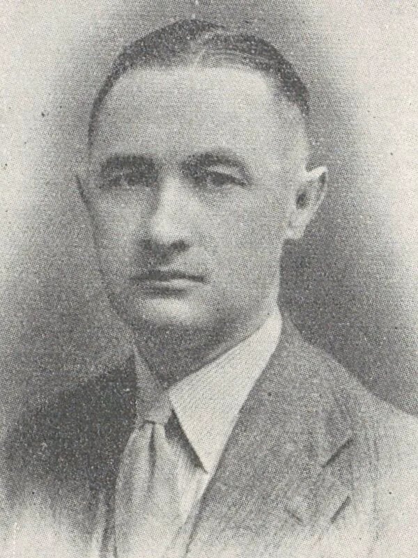 Porträt von Hienadź (Genadiusz) Szymanowski (1891–1981) – Gedenkseite