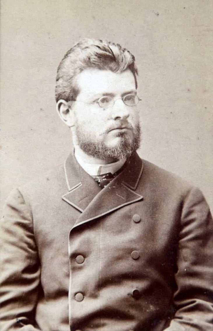 Porträt von Hieronim Łopaciński (1860–1906) – Gedenkseite