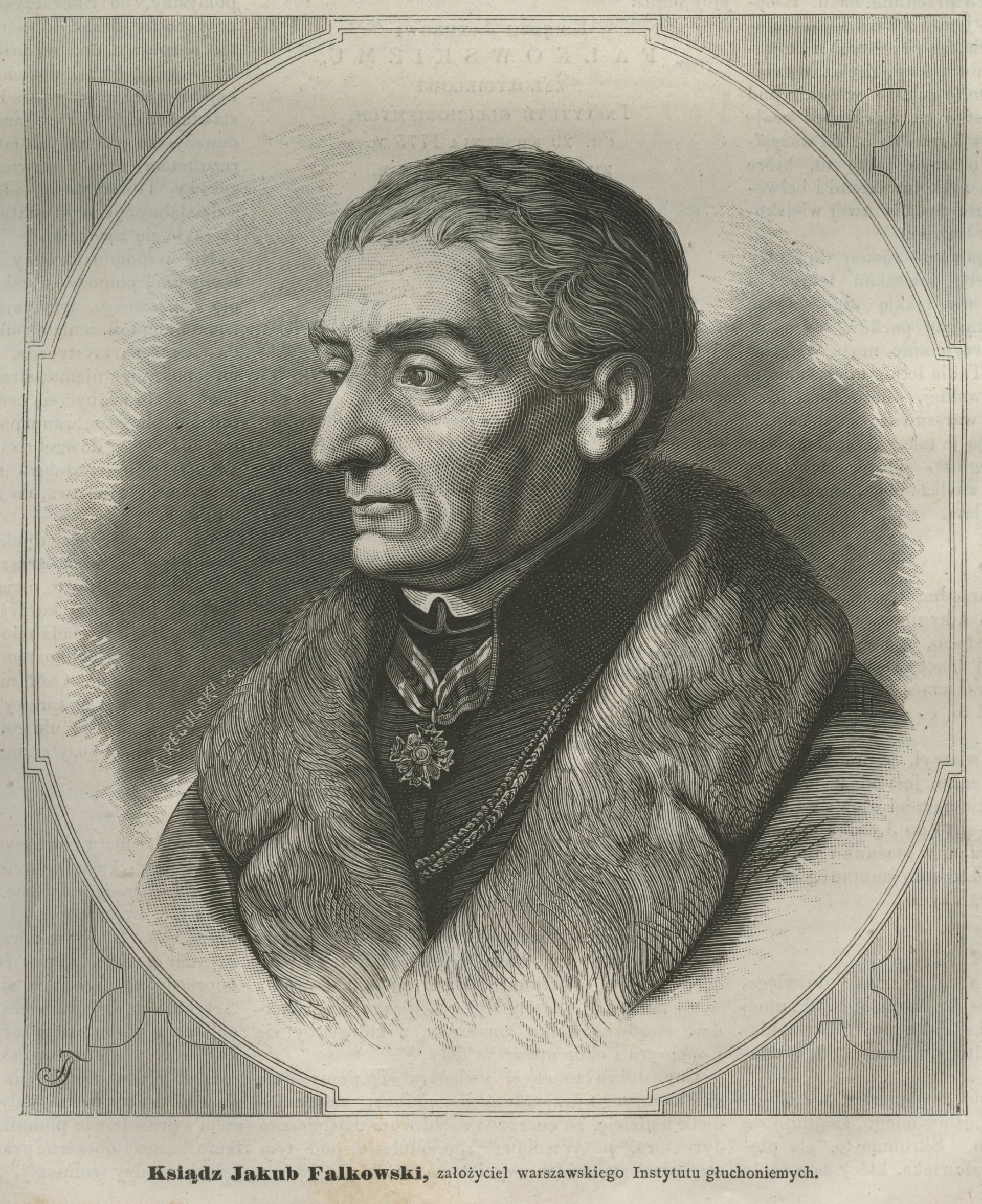 Portrait of Jakub Falkowski (1775–1848) – memorial page
