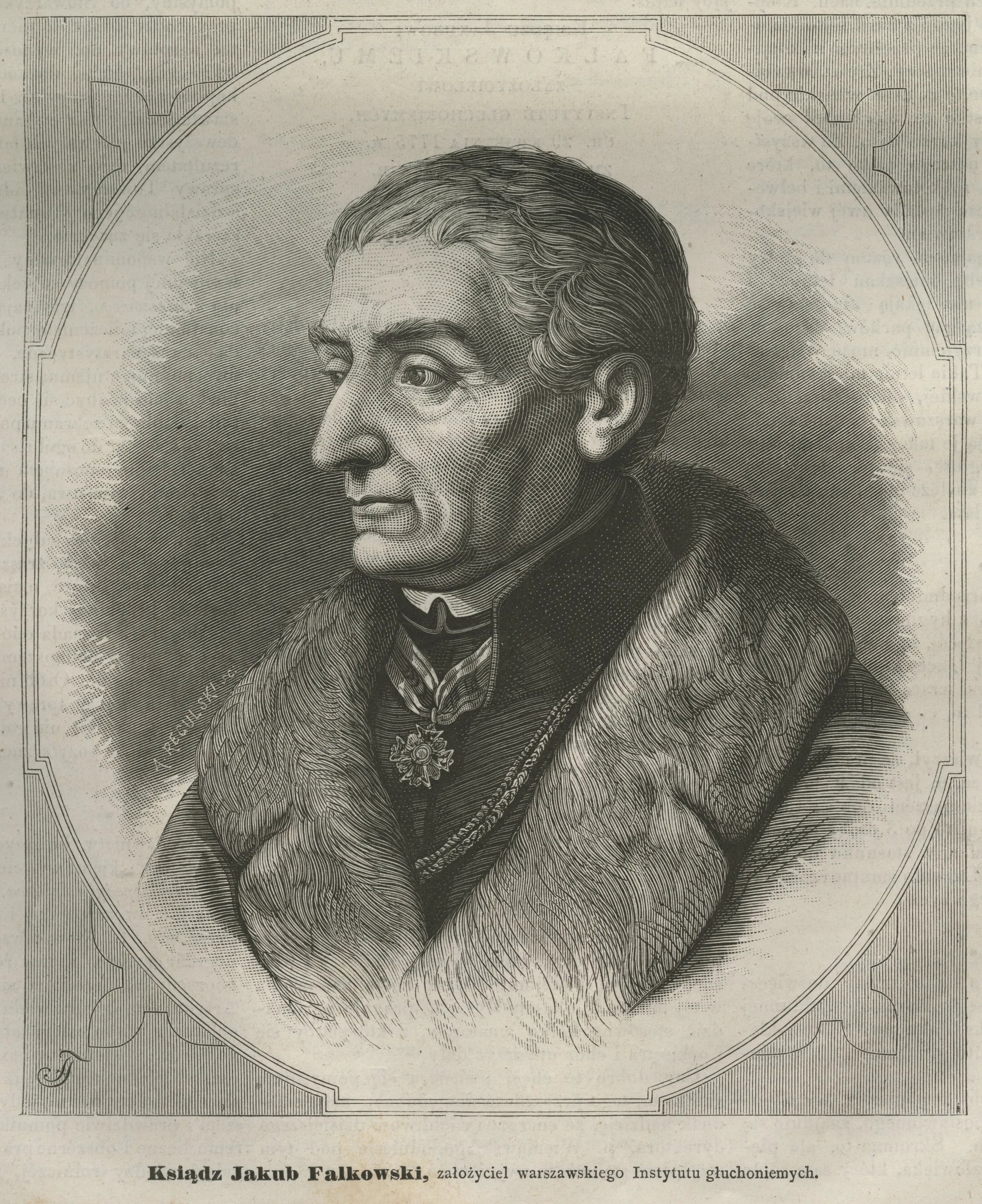 Portrait of Jakub Falkowski (1775–1848) – memorial page