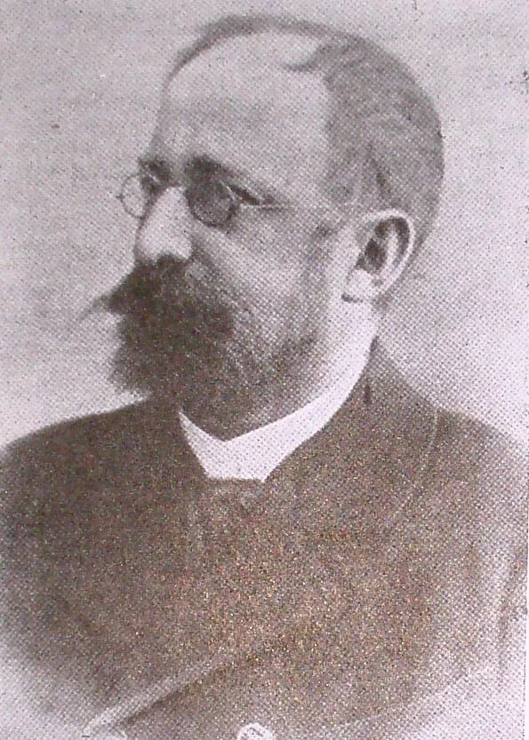 Porträt von Jan Evangelista Chadt-Ševětínský (1860–1925) – Gedenkseite
