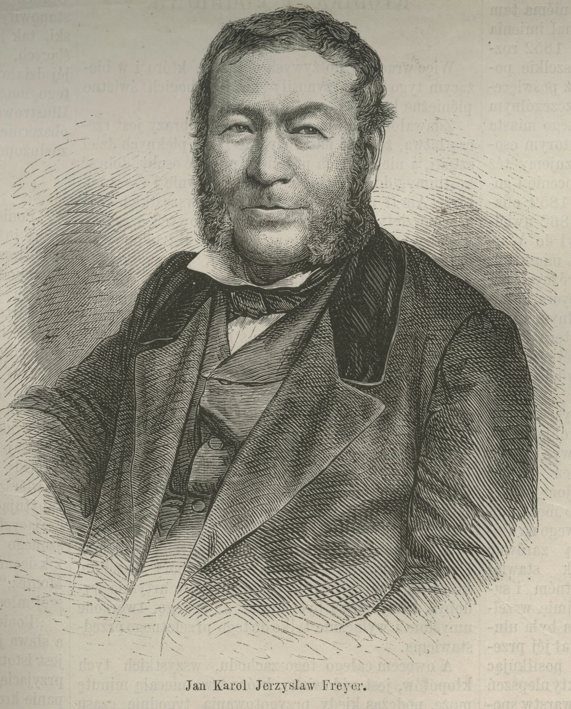 Portrait of Jan Freyer (1808–1867) – memorial page