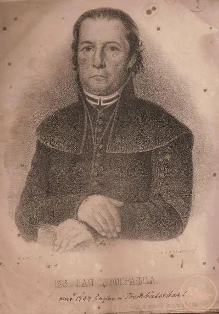 Portrait of Jan Kompałła (1776–1844) – memorial page
