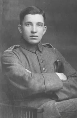 Portrait of Jan Mertka (1899–1918) – memorial page