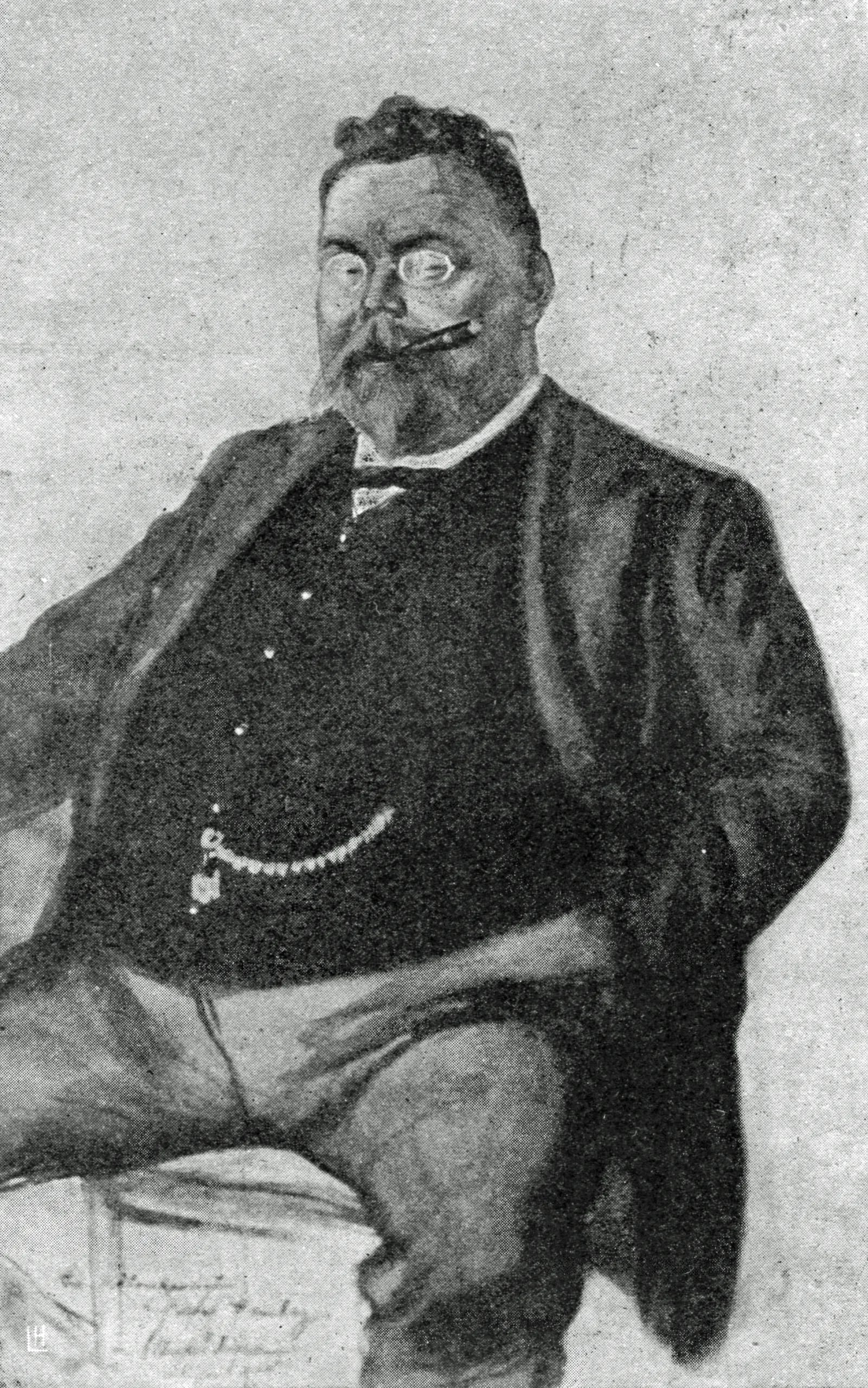 Porträt von Gustaf Hamberg (1857–1909) – Gedenkseite