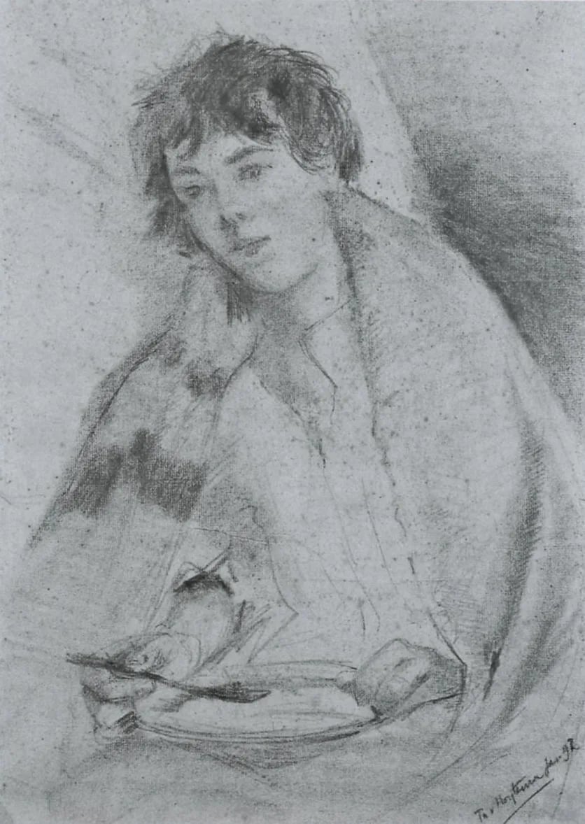 Porträt von Tine van Hoytema-Hogervorst (1865–1927) – Gedenkseite