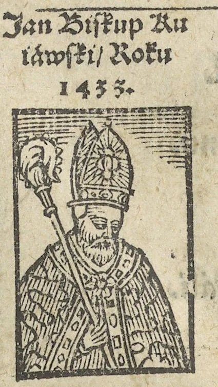 Portrait of Jan Szafraniec (1363–1433) – memorial page