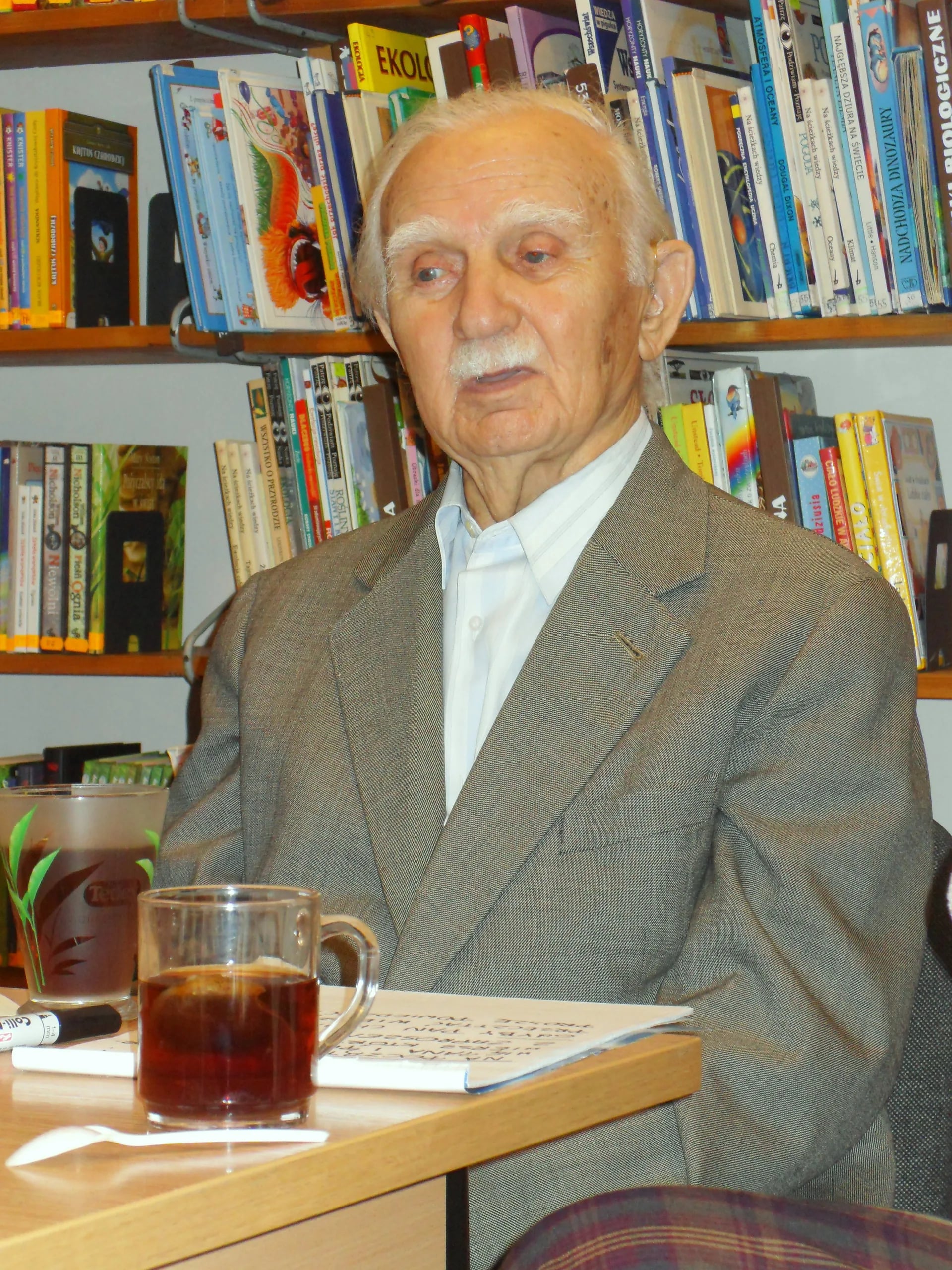 Portrait of Jan Sztern (1922–2013) – memorial page