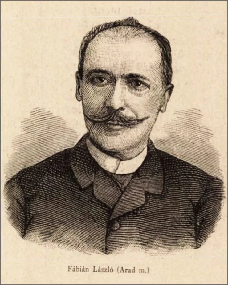 Portrait of László Fábián (1840–1911) – memorial page
