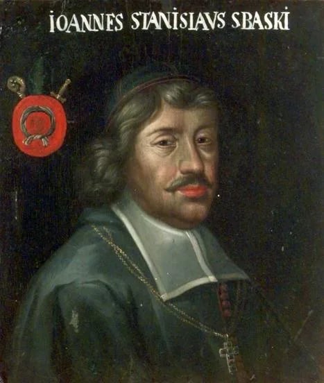 Portrait of Jan Stanisław Zbąski (1639–1697) – memorial page