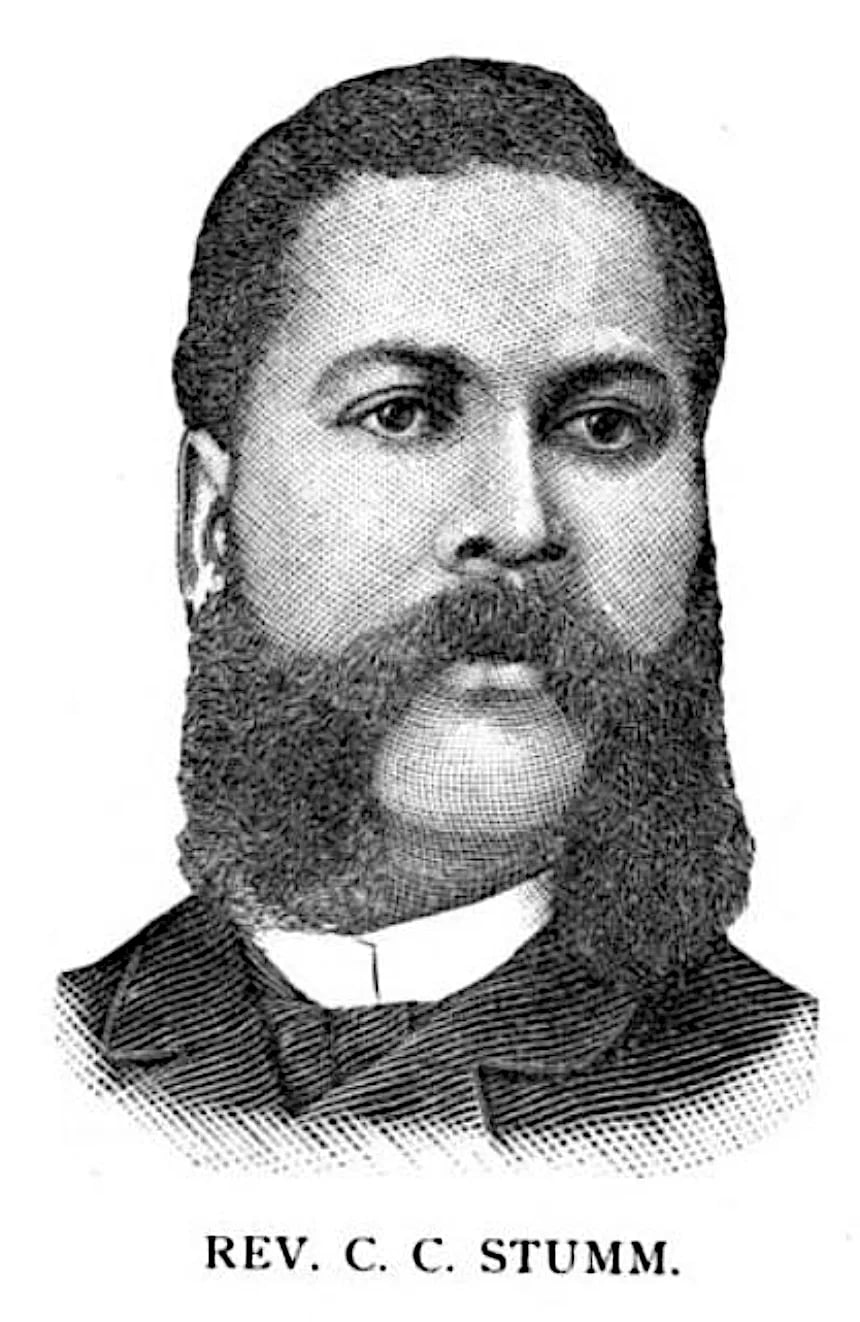 Portrait of Chasteen C. Stumm (1848–1895) – memorial page