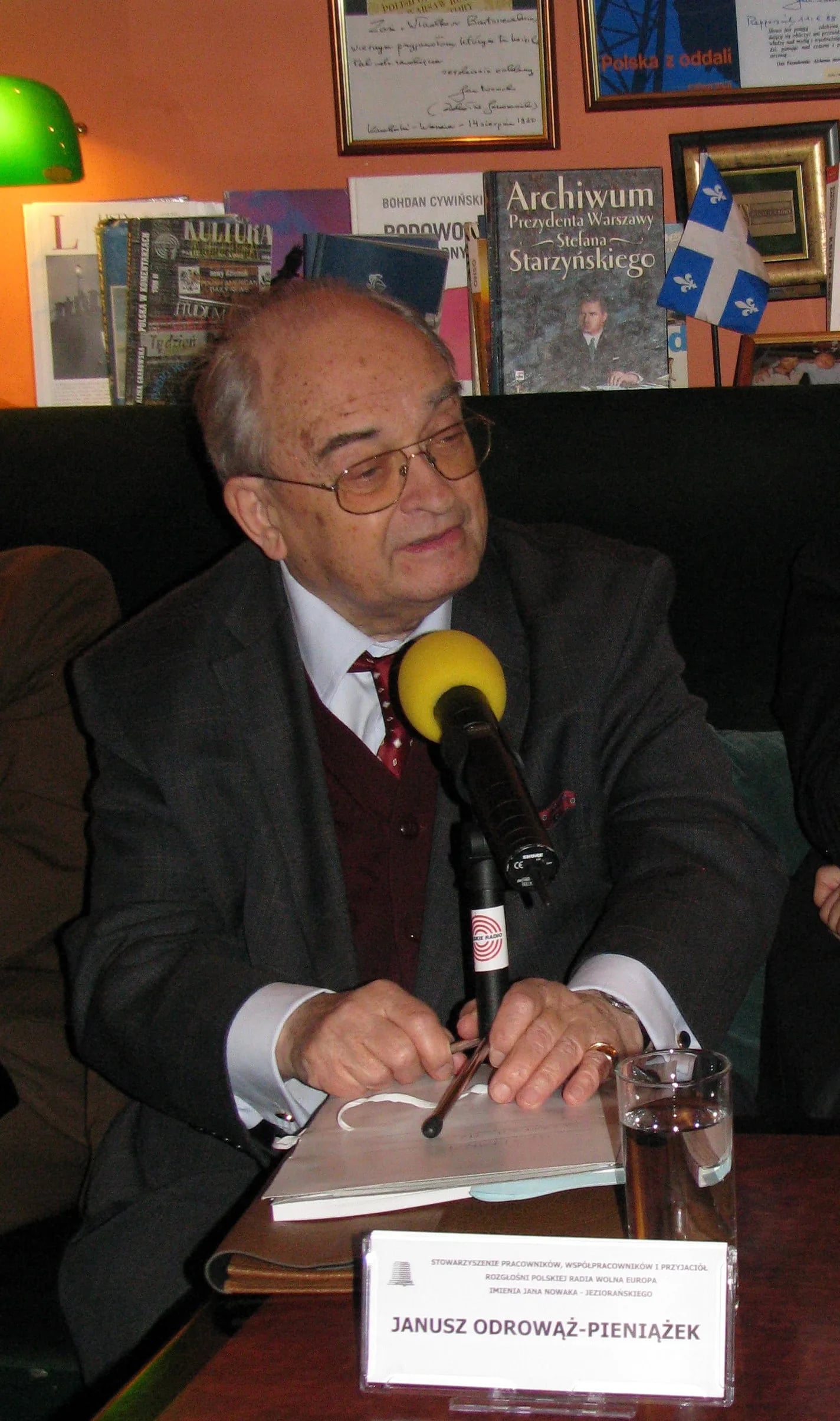 Portrait of Janusz Odrowąż-Pieniążek (1931–2015) – memorial page
