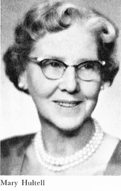 Porträt von Mary Hultell (1908–1978) – Gedenkseite