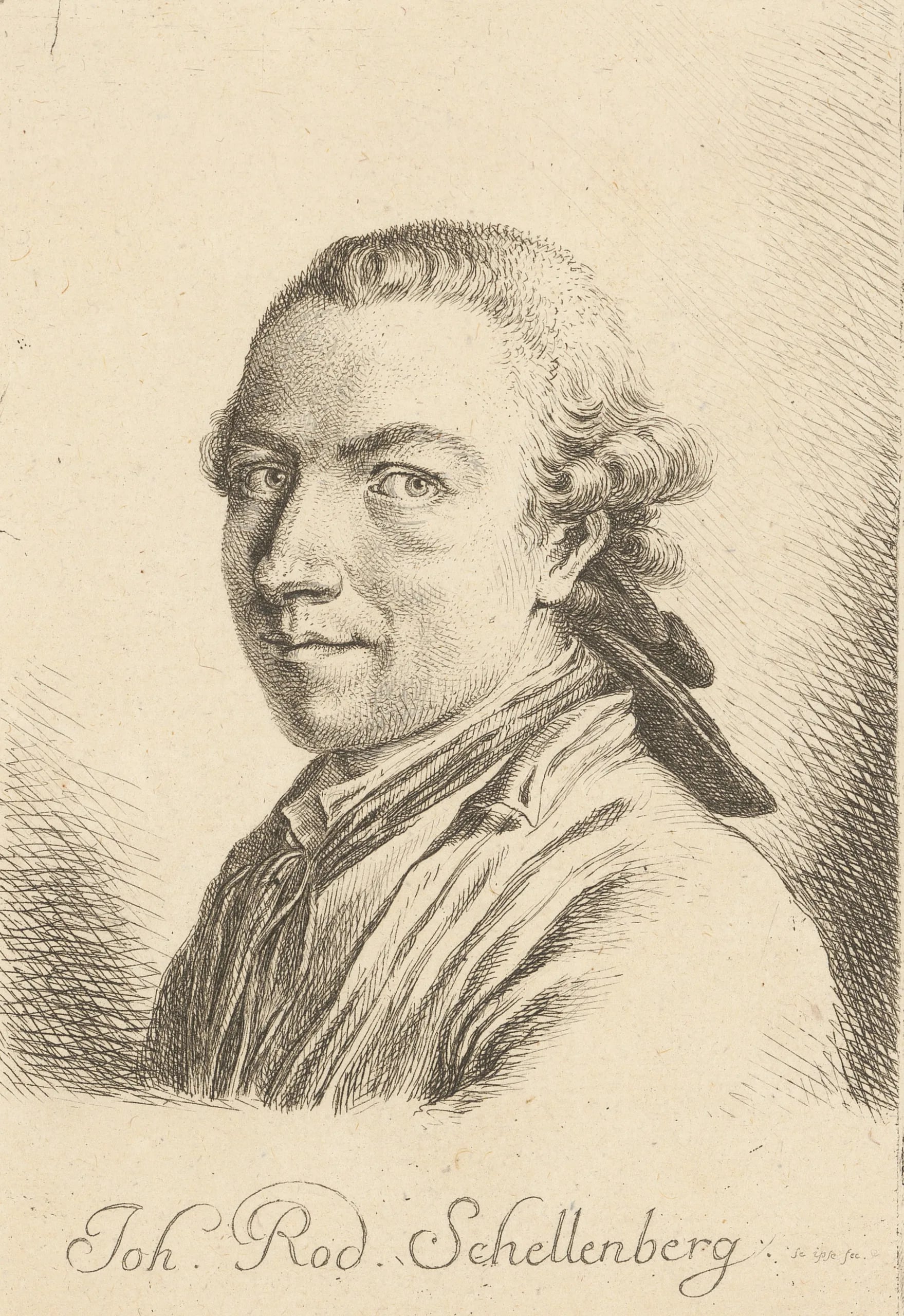 Portrait of Johann Rudolf Schellenberg (1740–1806) – memorial page