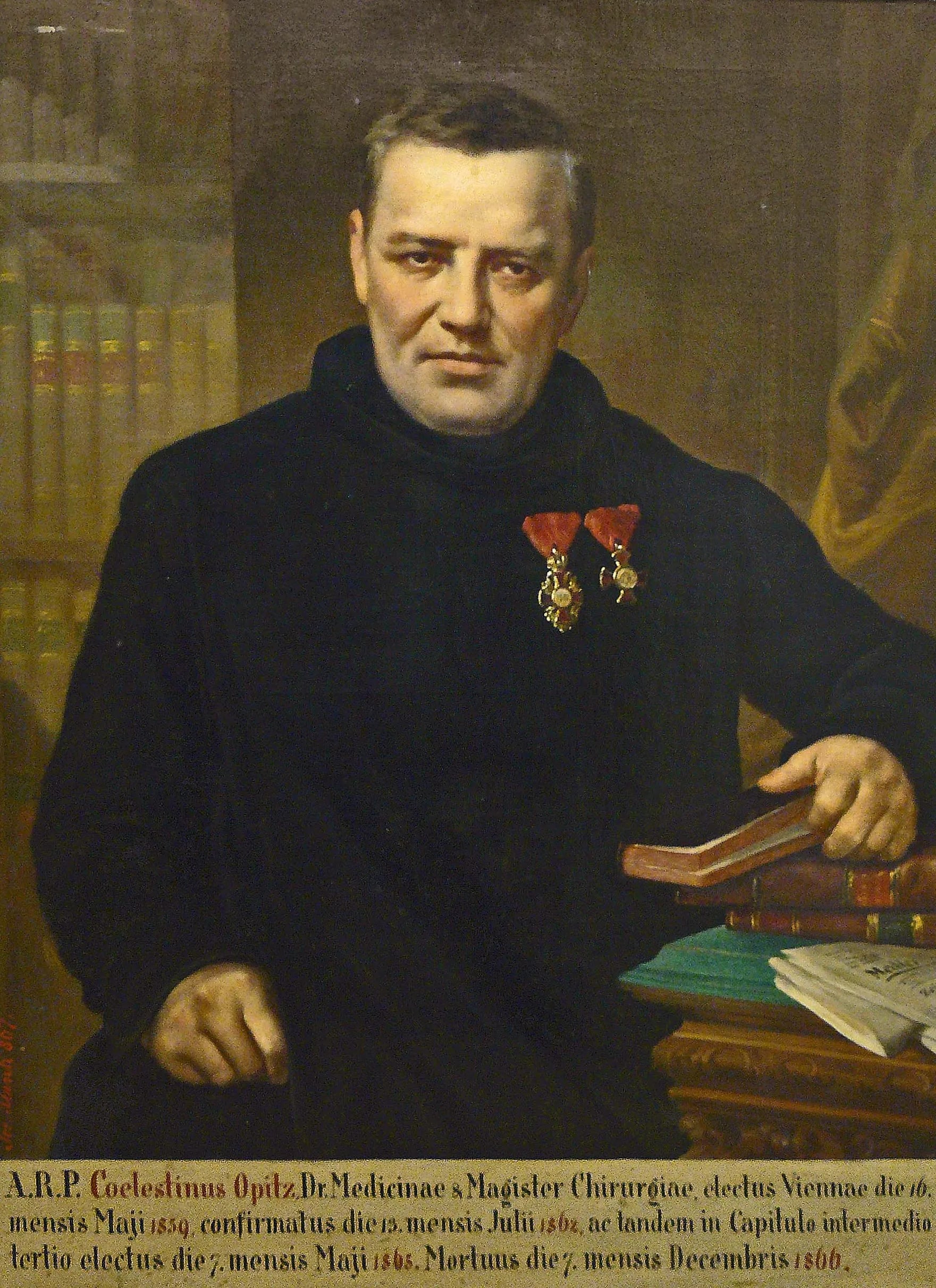 Portrait of Cölestinus Opitz (1810–1866) – memorial page