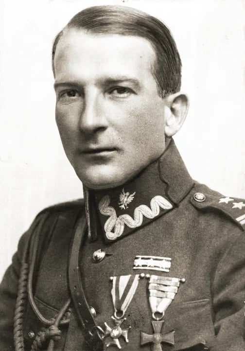 Porträt von Jerzy Ferek-Błeszyński (1888–1946) – Gedenkseite