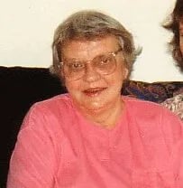 Portrait of Jean Marie Overton (1933–2006) – memorial page