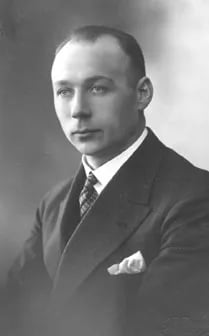 Porträt von Johannes Riives (1895–1971) – Gedenkseite