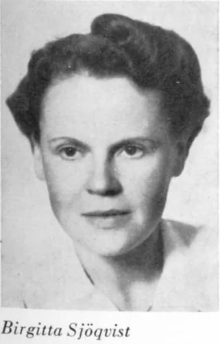 Portrait of Birgitta Sjöqvist (1916–2017) – memorial page