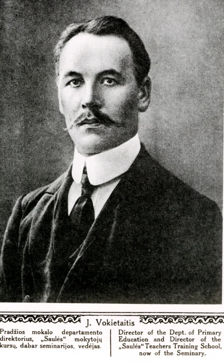 Portrait of Juozas Vokietaitis (1872–1931) – memorial page
