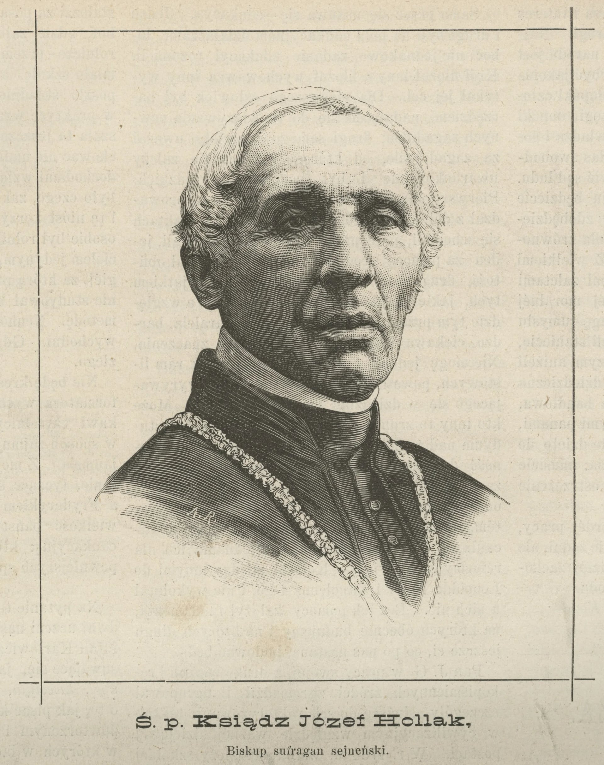 Portrait of Józef Hollak (1812–1890) – memorial page