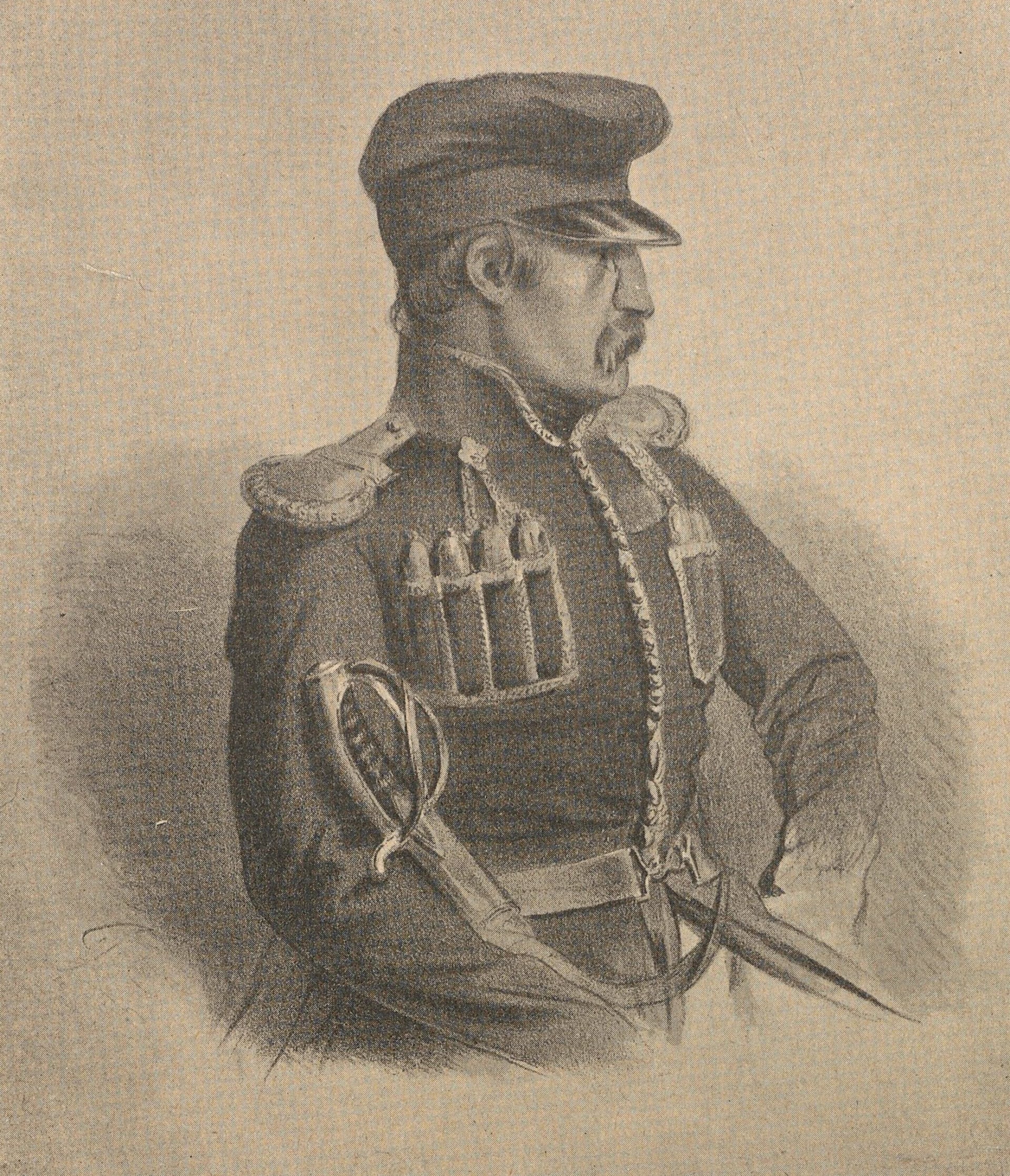Porträt von Józef Jan Giedroyć (1795–1831) – Gedenkseite