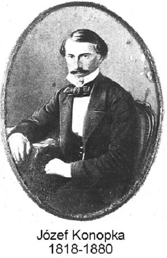 Portrait of Józef Konopka (1818–1880) – memorial page