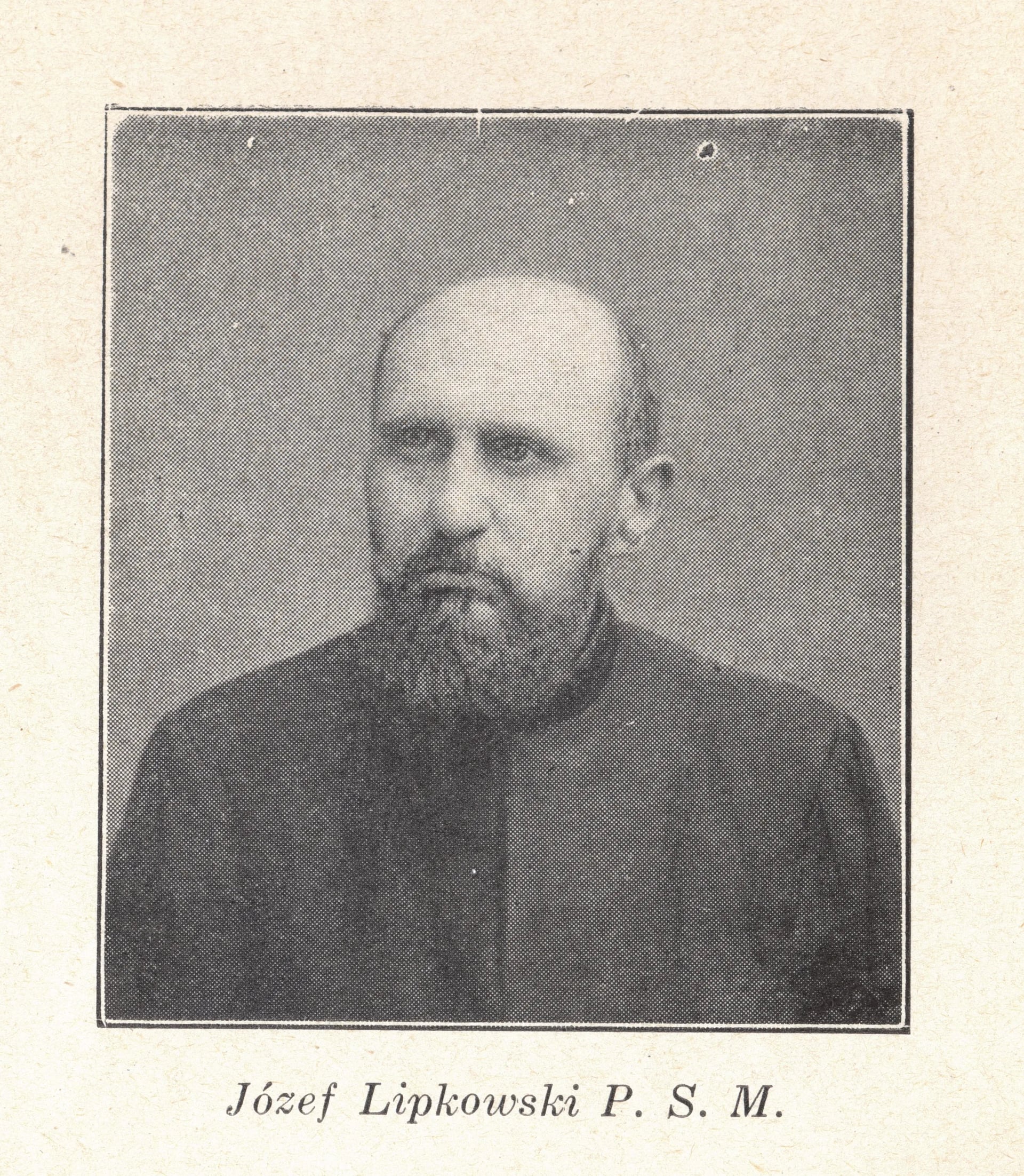 Portrait of Józef Lipkowski (1860–1931) – memorial page
