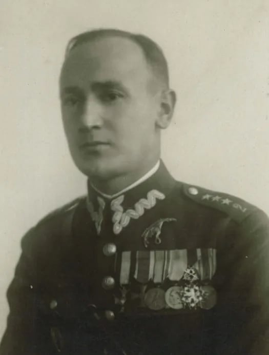 Porträt von Józef Jasiński (1897–1975) – Gedenkseite