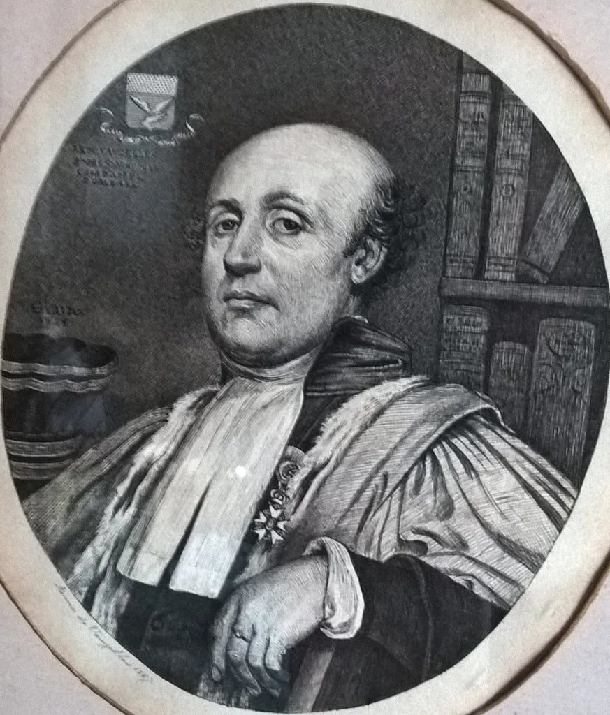 Porträt von Jean-Baptiste de Vauzelles (1792–1859) – Gedenkseite