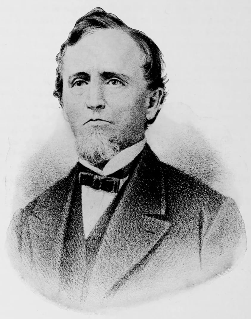 Portrait of William H. Van Epps (1812–1877) – memorial page