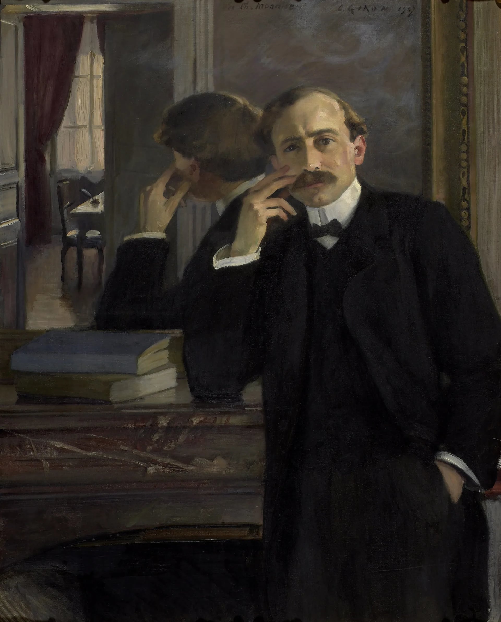 Portrait of Philippe Monnier (1864–1911) – memorial page