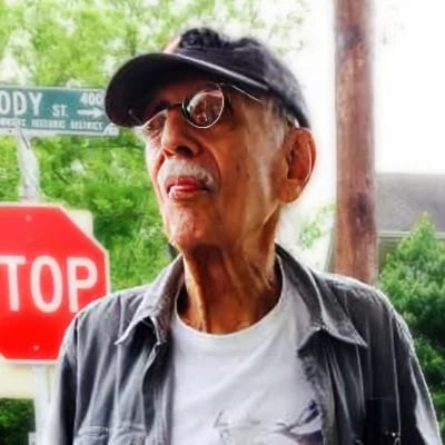 Portrait of James Harithas (1932–2023) – memorial page