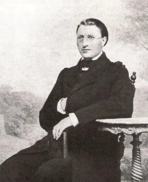Portrait of Carl August Jentsch (1828–1895) – memorial page