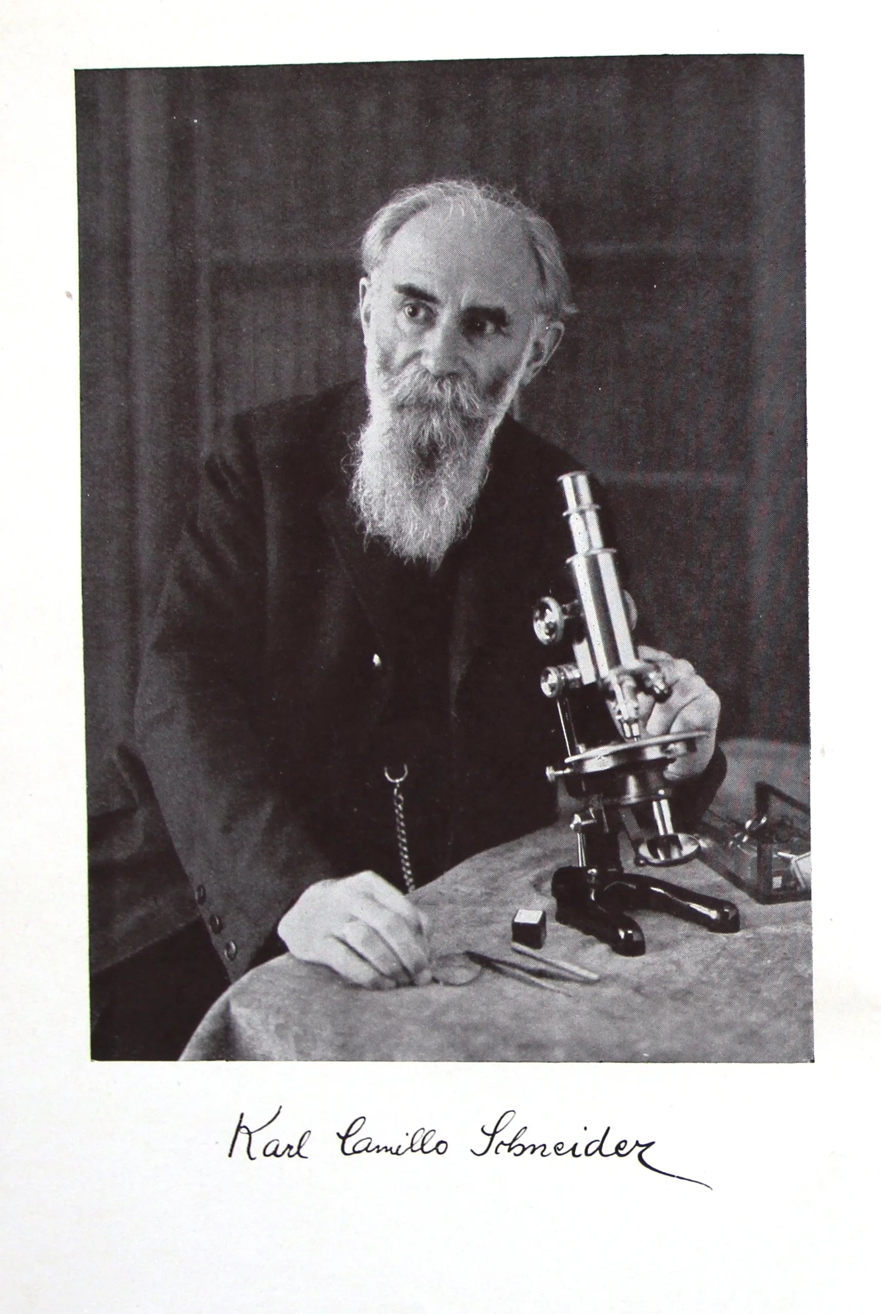 Porträt von Karl Camillo Schneider (1867–1943) – Gedenkseite