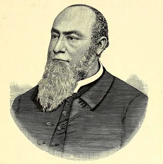 Portrait of J. J. Jackson (1823–1881) – memorial page