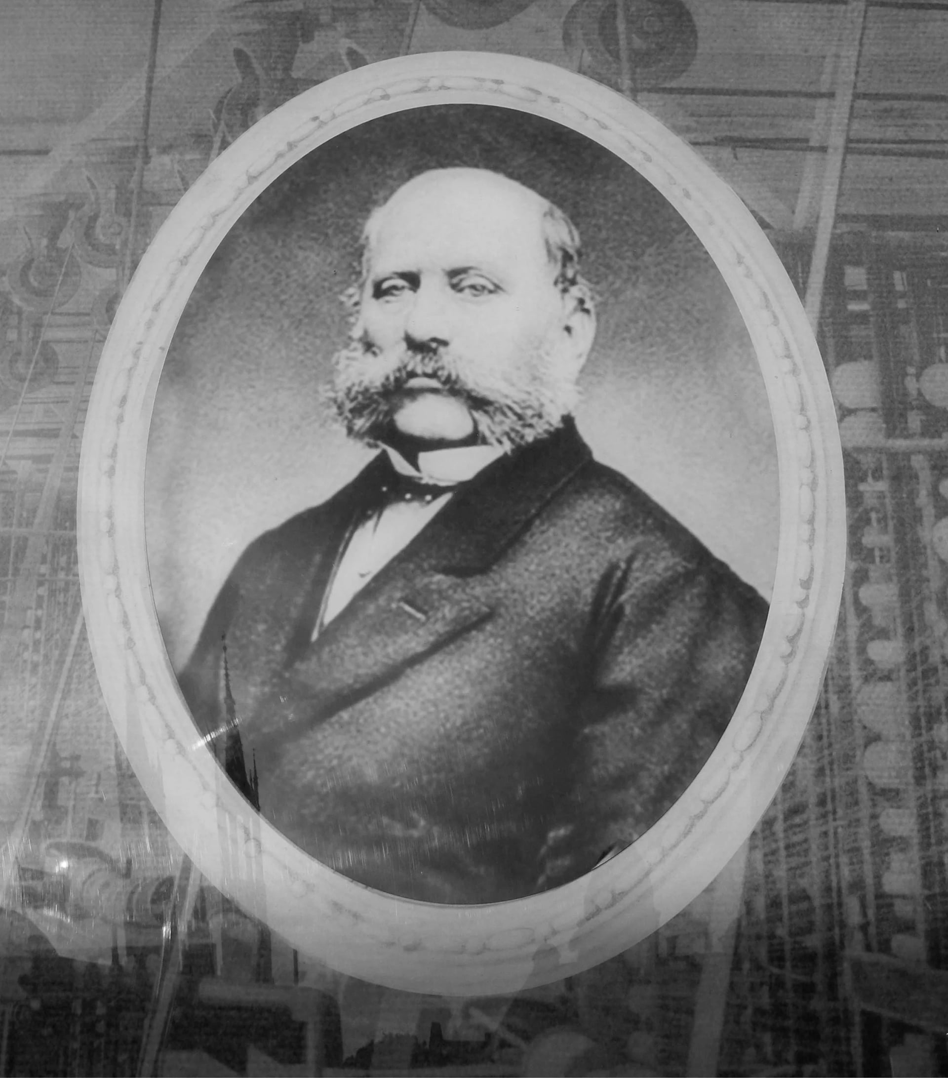 Portrait of Carl August Dittrich (1819–1886) – memorial page