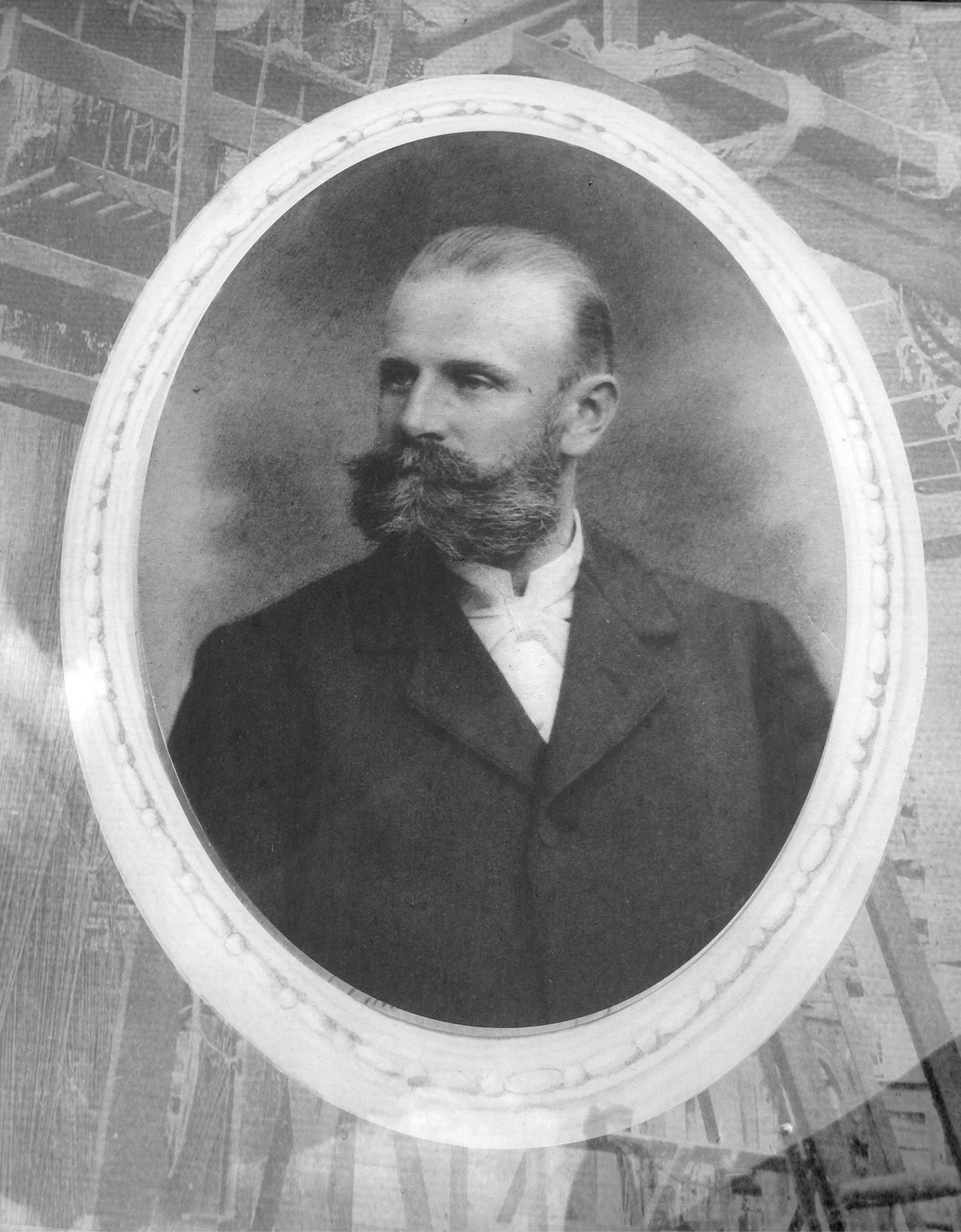 Portrait of Carl August Dittrich (1853–1918) – memorial page