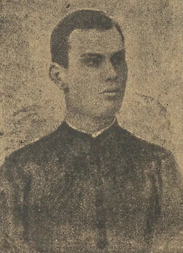 Porträt von Karol Myśliwiec (1866–1897) – Gedenkseite