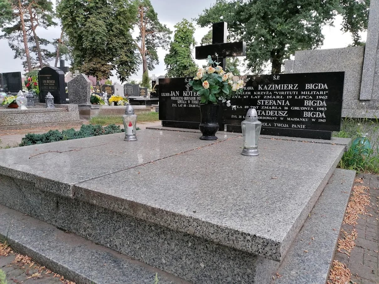 Porträt von Kazimierz Bigda (1894–1962) – Gedenkseite