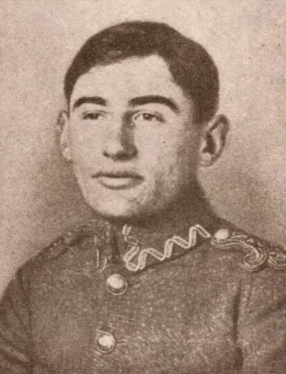 Porträt von Kazimierz Braun (1899–1920) – Gedenkseite