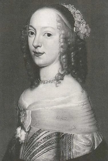 Porträt von Clara Auguste von Braunschweig-Lüneburg (1632–1700) – Gedenkseite